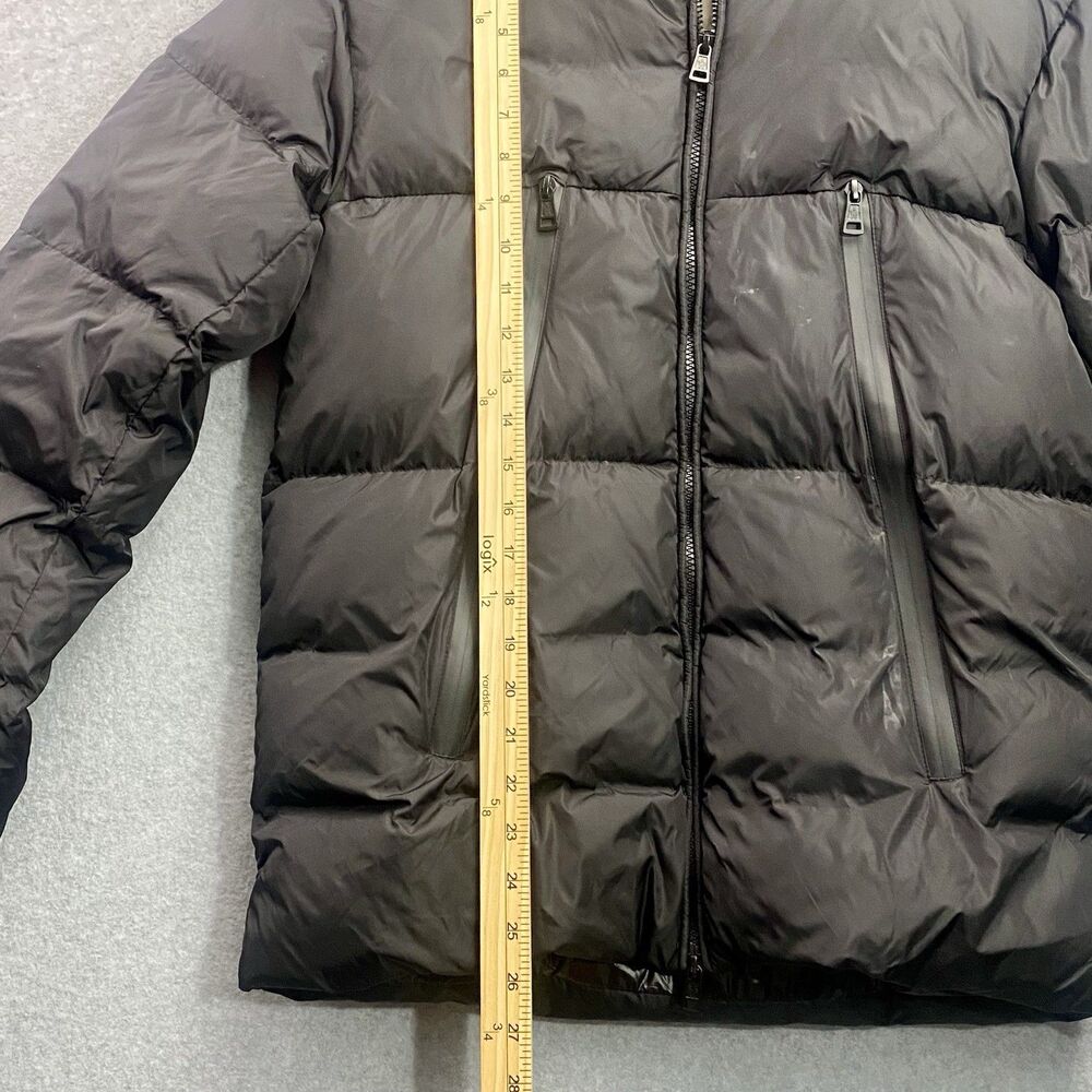 Moncler Blais Jacket Men’s 2 M Black Down Puffer Hooded Coat Winter F20911B54410 - Picture 4 of 16